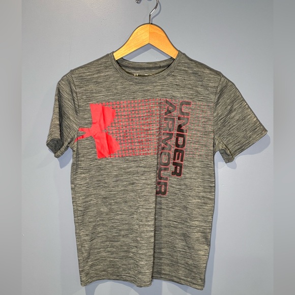 Set Of 4 Athletic Shirts Short Sleeve For Boys Fits 14-16 Years Different Brands - Picture 4 of 12